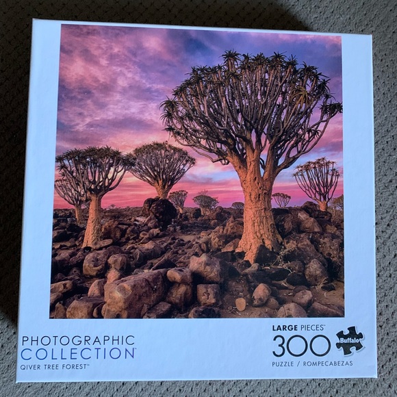 300 Large Piece Quiver Tree Forest Puzzle from Buffalo Games - Picture 1 of 3